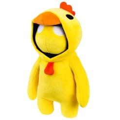 Gang Beasts Yellow Chicken Bird Kigurumi 25cm Soft Toy