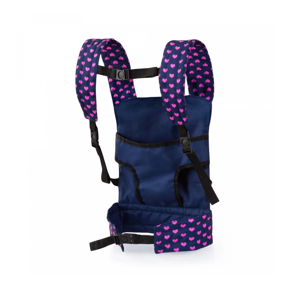 Bayer Deluxe Doll Carrier Blue/pink - Image 2