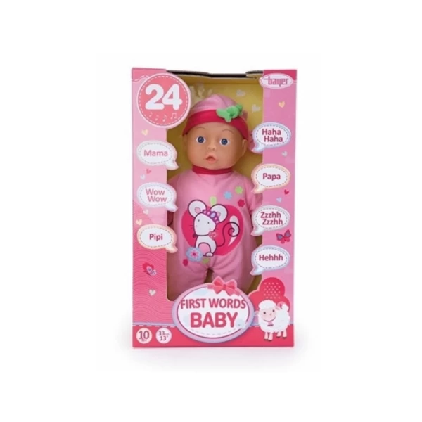 Bayer My First Baby Doll With 24 Sounds