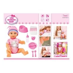 Bayer Lisa Newborn Doll Pinksheep