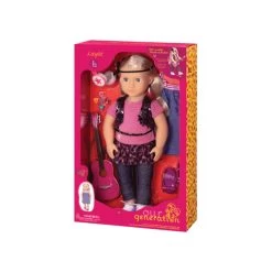 Our Generation Og Deluxe Doll Wbook Layla 18inch