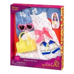 Our Generation Og Deluxe Dress Bright As The Sun