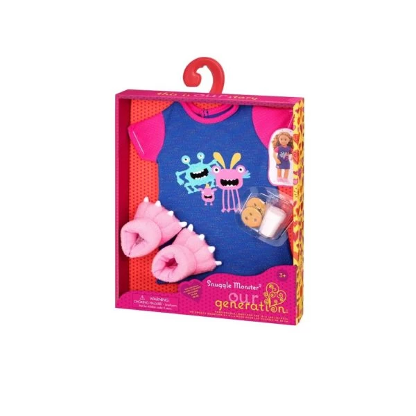 Our Generation Og Regular Pjs Snuggle Monster