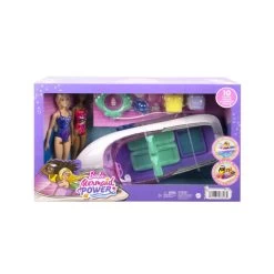 Barbie Mermaid Power N Boat Playset