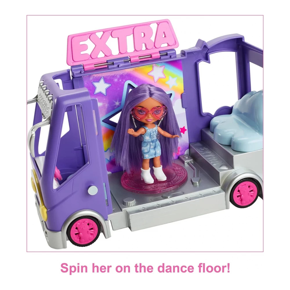 Barbie Extra Mini Minis Tour Bus - Image 4