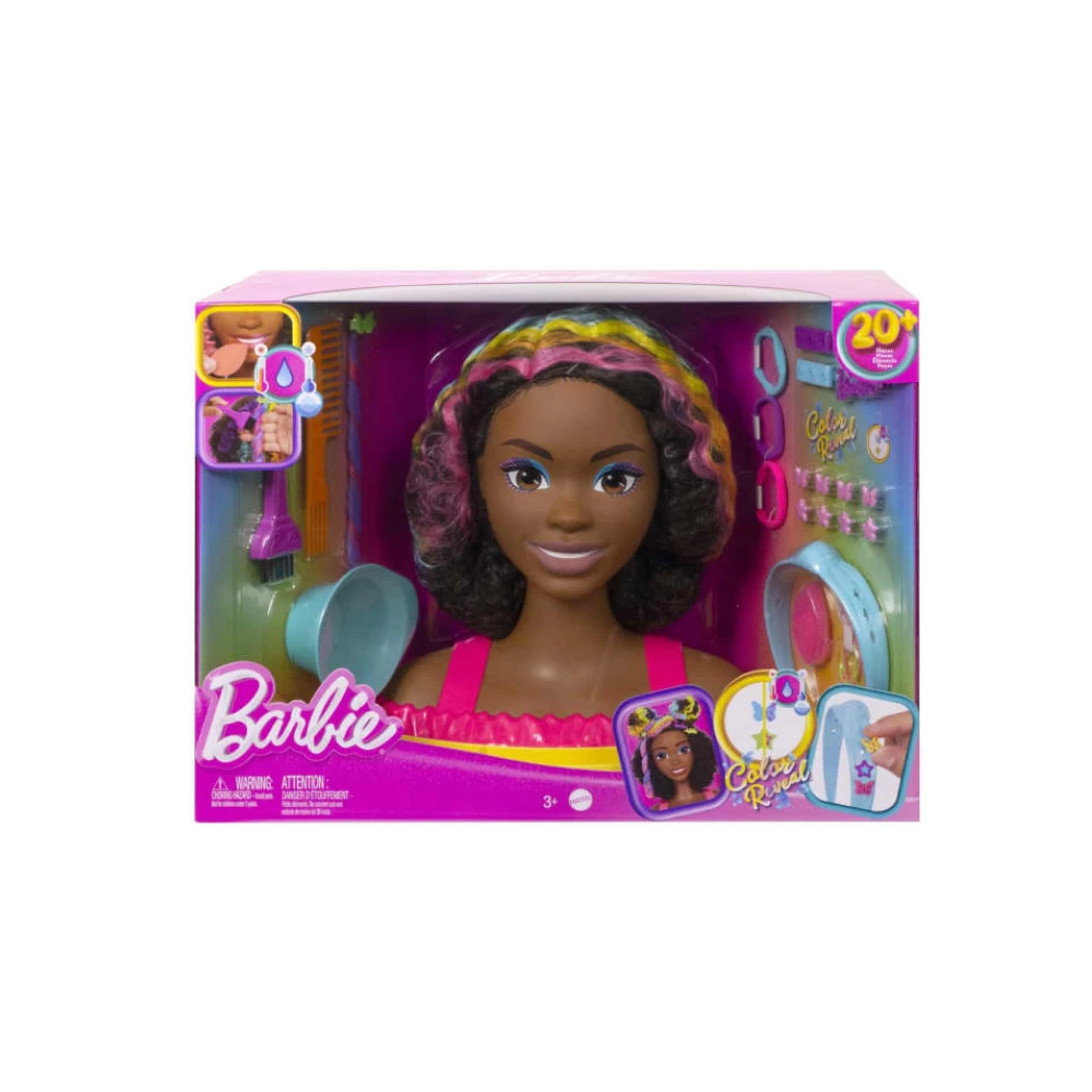 Barbie Neon Rainbow Styling Hd Curly