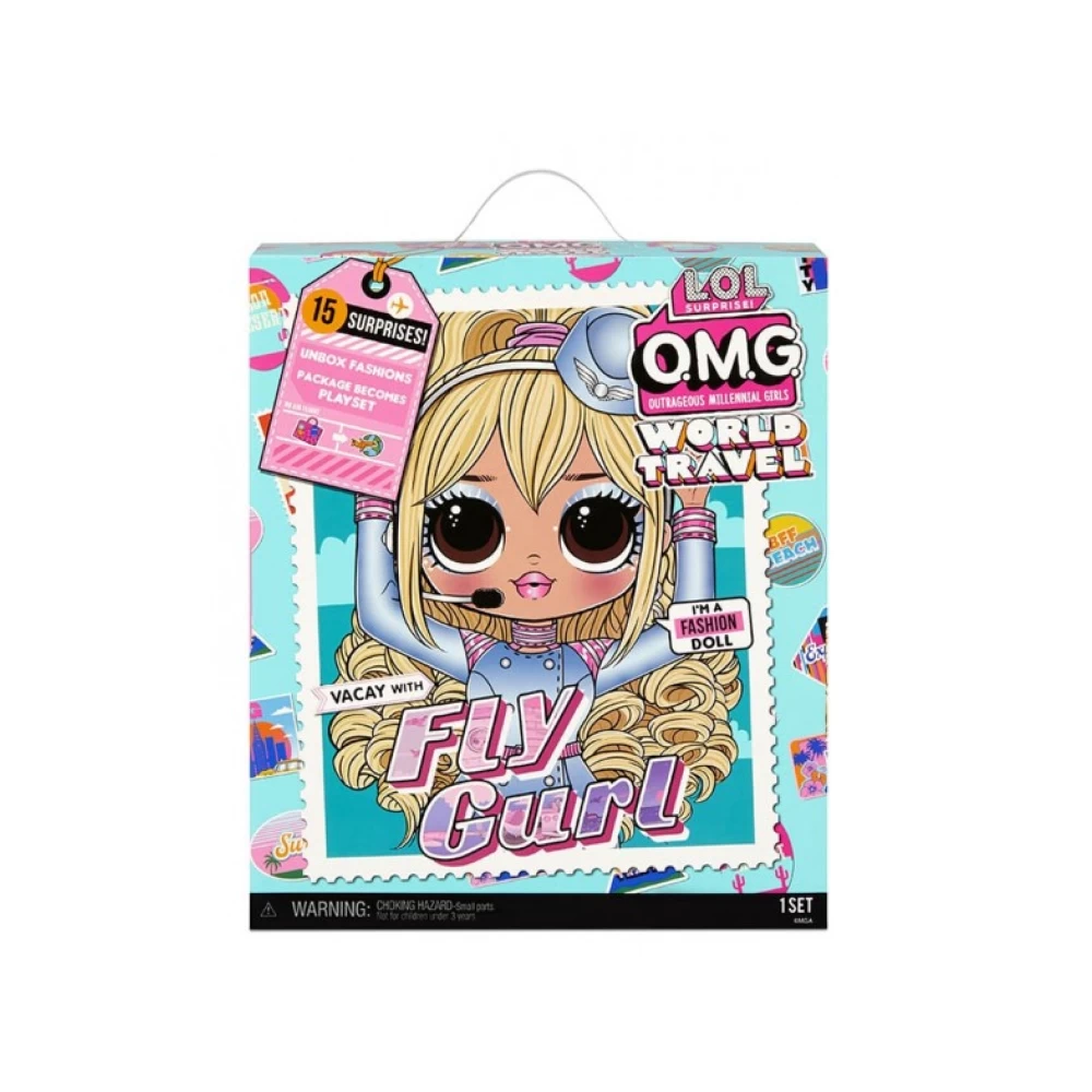 LOL Surprise Lol Surp Omg Travel Doll-fly Gurl