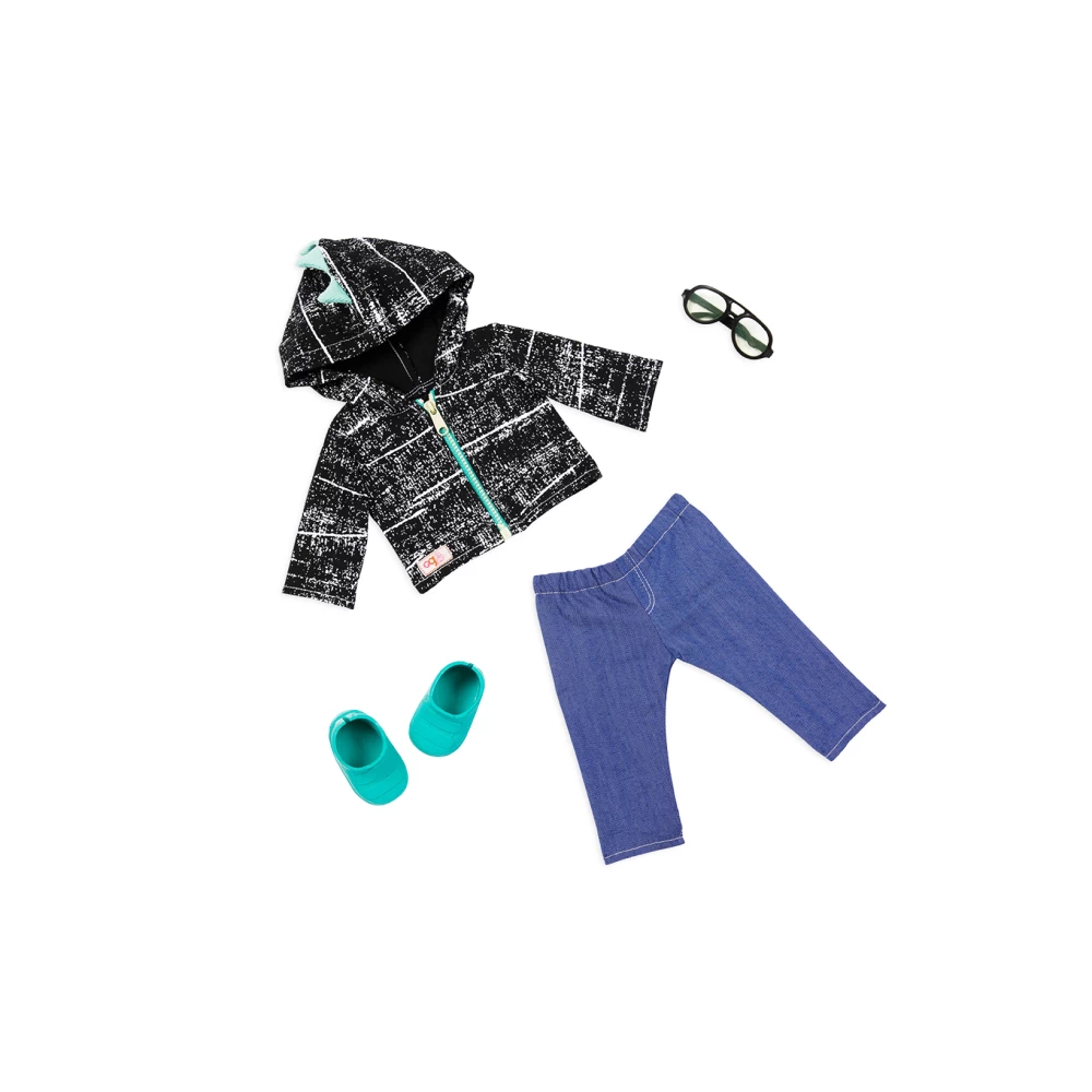 Our Generation Og Regular Dino Hoodie Outfit