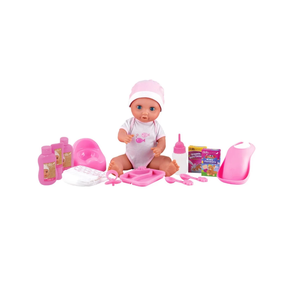 Dolls World 38cm Drink And Wet Doll - Image 2