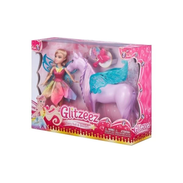 Glitzeez Fairy Doll With Unicorn - Image 2